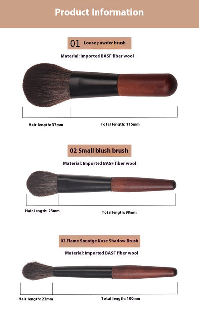 Kit Portátil de Brochas de Maquillaje Compacto para Viajes - Image 12