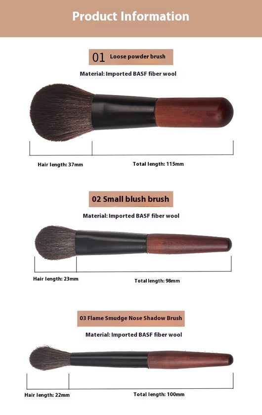 Kit Portátil de Brochas de Maquillaje Compacto para Viajes - Image 12