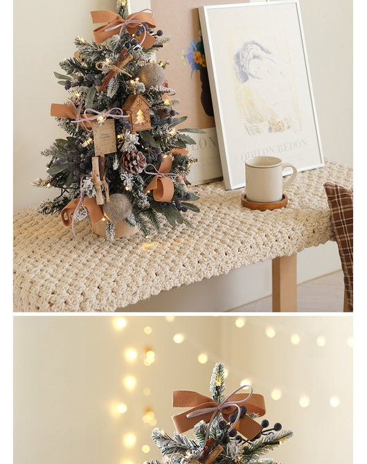 Escritorio Decorativo con Luces LED para Navidad - Diseño DIY Moderno - Image 20