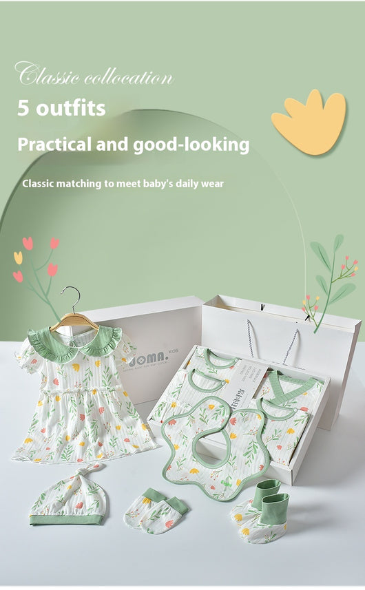 Conjunto de Ropa para Bebé Recién Nacido - Caja Regalo Verano Tela Ligera - Image 17