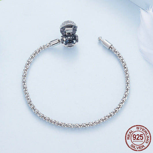 Pulsera DIY Plata 925 con Cuentas Pequeñas Intercambiables - Image 4