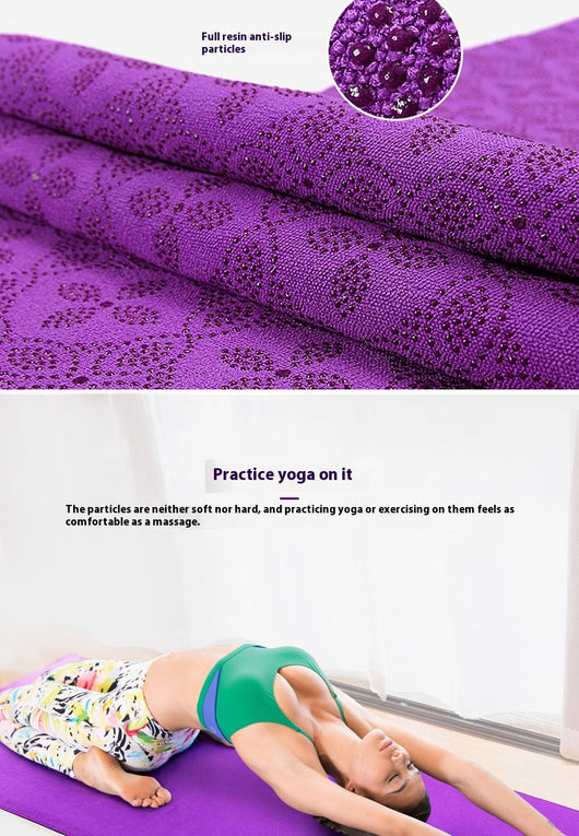 Toalla Antideslizante Absorbente de Yoga con Partículas de Agarre - Image 28