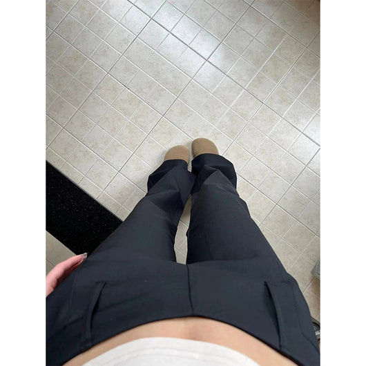 Pantalón de Talle Bajo Acampanado Mujer - Ajuste Slim con Caída Perfecta - Image 13