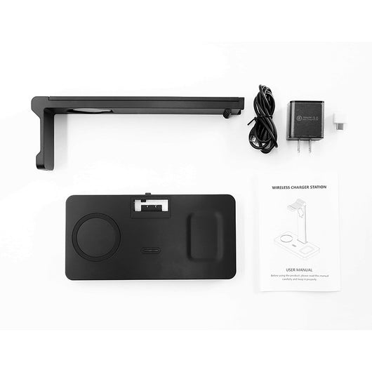 Cargador Inalámbrico Multifunción para Teléfono, Reloj y Auriculares - Image 10