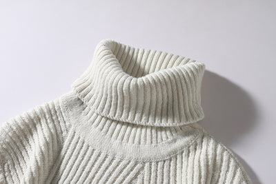 Suéter Cuello Alto Grueso Casual para Hombre - Image 11