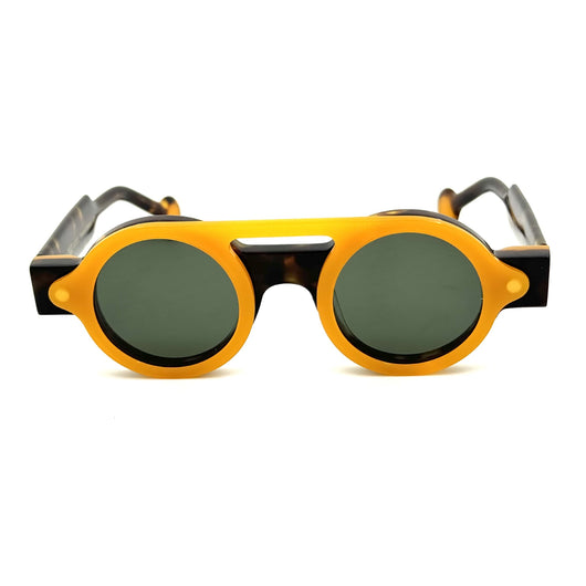 Gafas de Sol Polarizadas Azul Klein con Diseño Geométrico Circular - Image 24