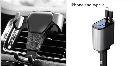 Soporte Gravitatorio para Teléfono en Rejilla de Ventilación del Auto - Image 20