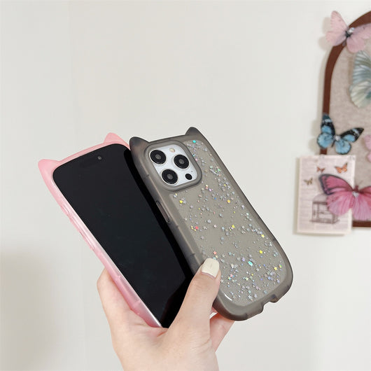 Funda para Celular con Orejas de Gato 3D y Purpurina Epoxi - Image 16