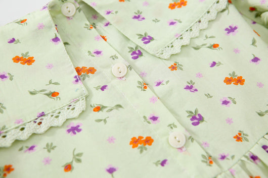 Vestido Infantil Estilo Occidental con Flores - Image 35