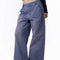 Pantalones Cargo Rectos Anchos para Mujer - Estilo Retro Casual
