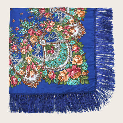 Chal Estampado con Protección Solar y Flecos - Image 22