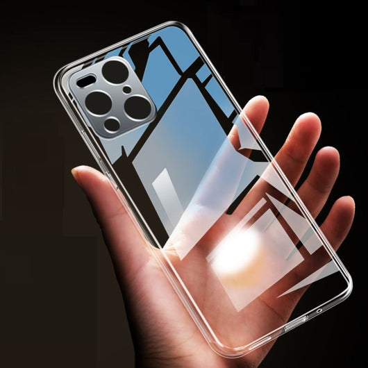 Funda Transparente de Silicona Suave Antigolpes para Teléfono
