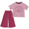 Conjunto Deportivo Infantil Estilo Western con Pantalón Ancho de Dos Piezas