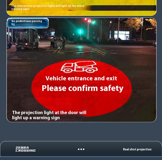 Lámpara de Proyección para Cruces Peatonales - Sistema de Seguridad Vial - Image 8