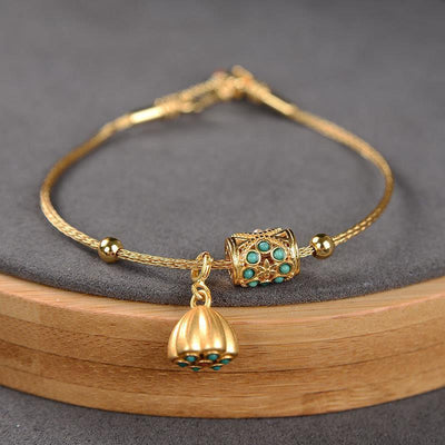 Pulsera de Personalidad Turquesa Sintética para Mujer - Image 4