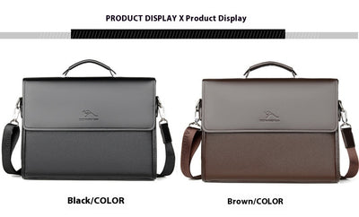 Maletín Ejecutivo Crossbody para Hombre - Bolsa de Negocios Premium - Image 30