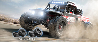 Camión Monstruo Desert Racer 4x4 con Motor Brushless y Control Remoto - Image 12
