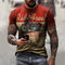 Playera 3D Estampada para Hombre - Diseño Macho Casual Deportivo