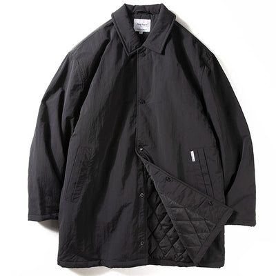 Abrigo Trench Acolchado Térmico Retro Solapa para Hombre - Image 8