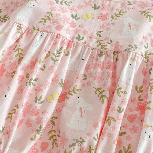 Mameluco Floral para Bebé Diseño Conejito - Image 11