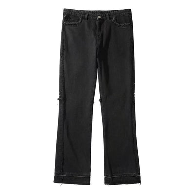 Jeans Negros Estilo Tooling con Bolsillos para Hombre - Image 5