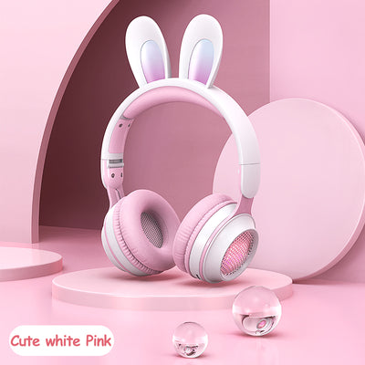 Auriculares Inalámbricos con Orejas de Conejo Luminosas y Extensibles - Image 6