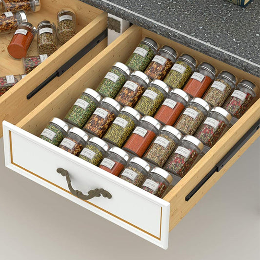Organizador de Especias Transparente con Cajones para Escritorio - Image 2