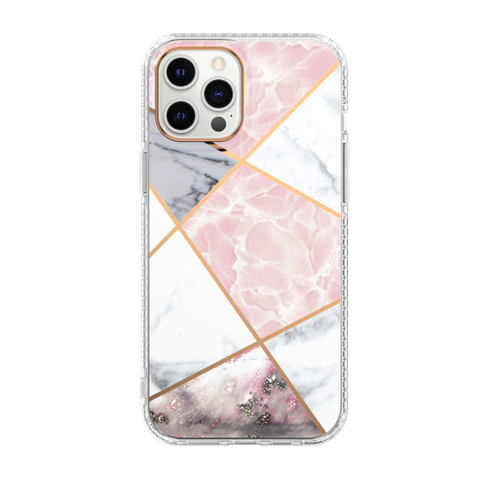 Funda Transparente para Celular con Patrón Mármol Mosaico y Flores - Image 11