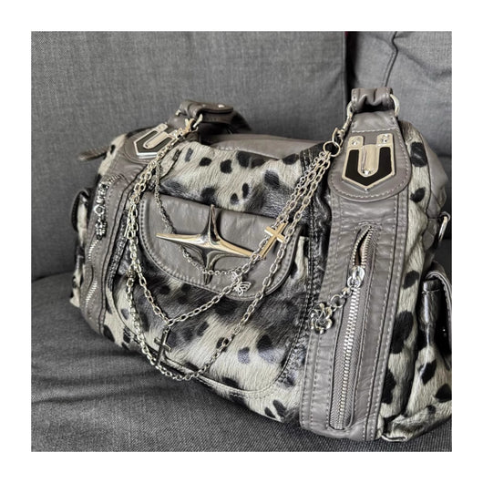 Bolso Bandolera Leopardo Retro Vintage - Estilo Subcultura - Image 22
