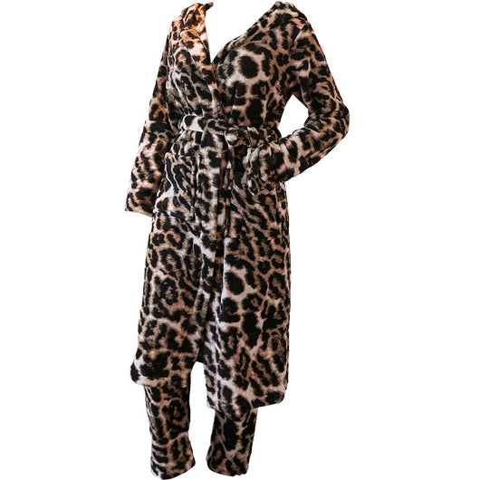 Pijama Franela Invierno Mujer - Bata Térmica Acolchada - Image 5
