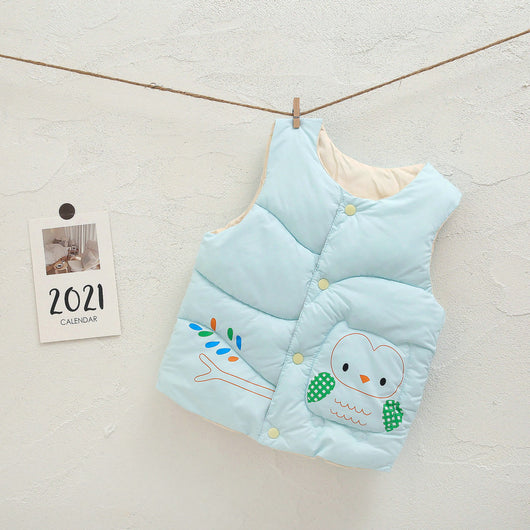 Chaleco Acolchado de Algodón para Niños - Mayoreo Ropa Infantil Unisex - Image 12