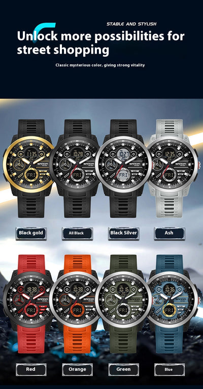 Reloj Deportivo Multifuncional Resistente al Agua con Alarma y Recordatorios - Image 19