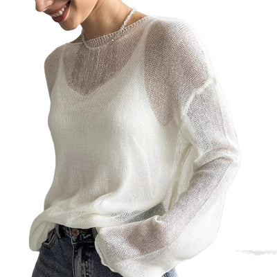 Blusa Suelta Protección Solar Cómoda y Moderna para Mujer - Image 10