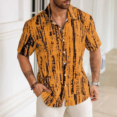 Camisa Casual de Verano Hombre con Tecnología Anti-arrugas 3D - Image 3