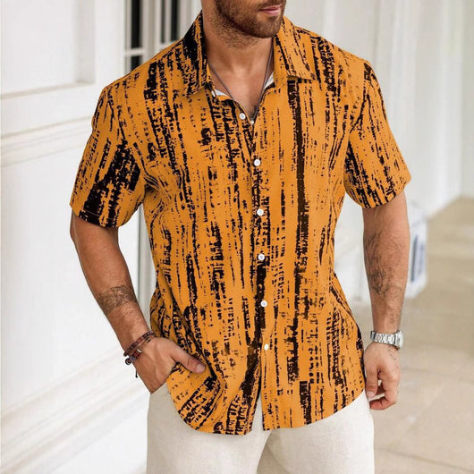 Camisa Casual de Verano Hombre con Tecnología Anti-arrugas 3D - Image 3