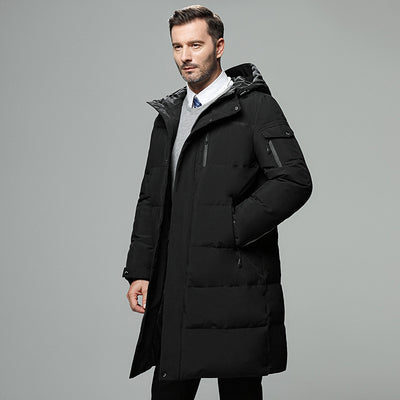 Parka Larga Acolchada de Plumas para Hombre - Image 13