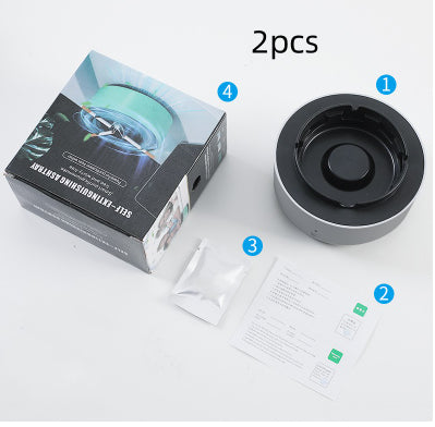 Cenicero Purificador de Aire con Ionización para Auto - Image 29