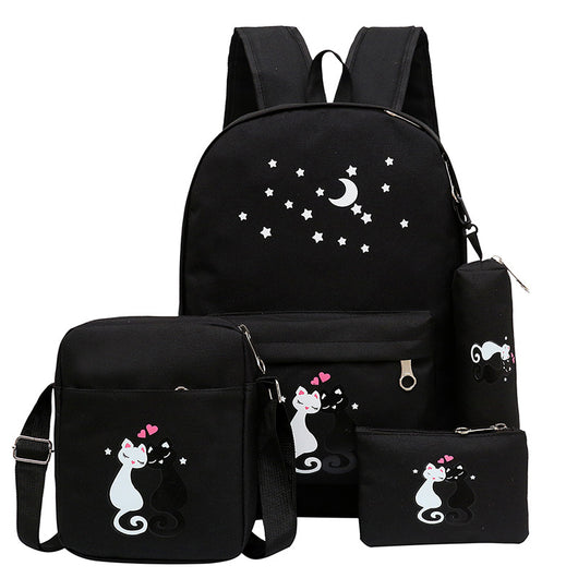 Mochila Infantil de Lona con Diseños Animados - Image 10