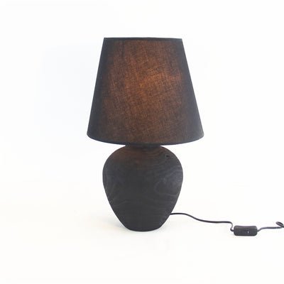 Lámpara de Mesa Artesanal de Madera | Diseño Sereno y Minimalista - Image 15
