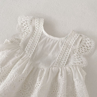 Jumpsuit Triangular con Encaje Calado y Bordado - Image 28