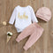 Conjunto de Romper con Letras de Manga Larga para Niños
