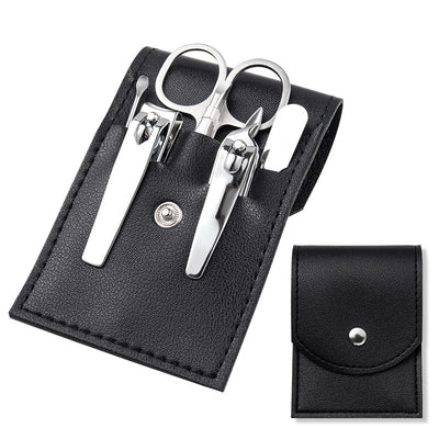 Kit Completo de Cuidado Personal: Cortaúñas, Limpiador de Oídos y Herramientas de Pedicura en Acero Inoxidable - Image 3