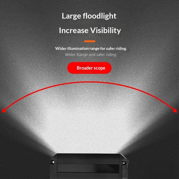 Luz Delantera LED de Aleación de Aluminio para Bicicleta