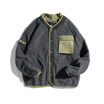 Chaqueta Deportiva Suelta Retro Hong Kong Estilo Urbano - Image 4
