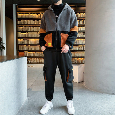 Suéter Hombre Estilo Coreano Oversized Abrigado Casual - Image 3