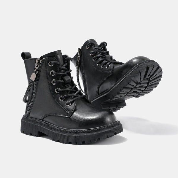 Botas Martin de Cuero para Niños - Otoño e Invierno