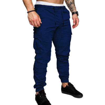 Pantalones Deportivos Casuales de Corte Recto con Costuras Otoñales - Image 29