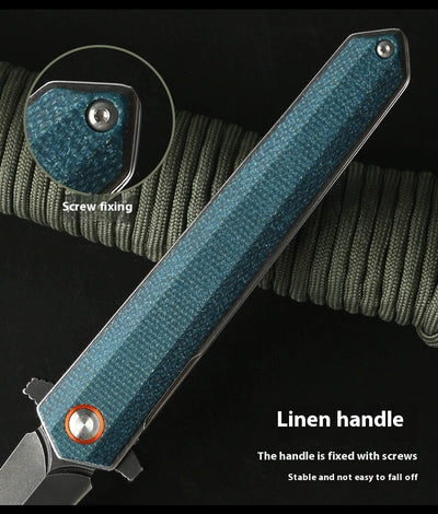 Cuchillo Plegable Multifuncional Portátil con Herramientas para Camping y Supervivencia - Image 25