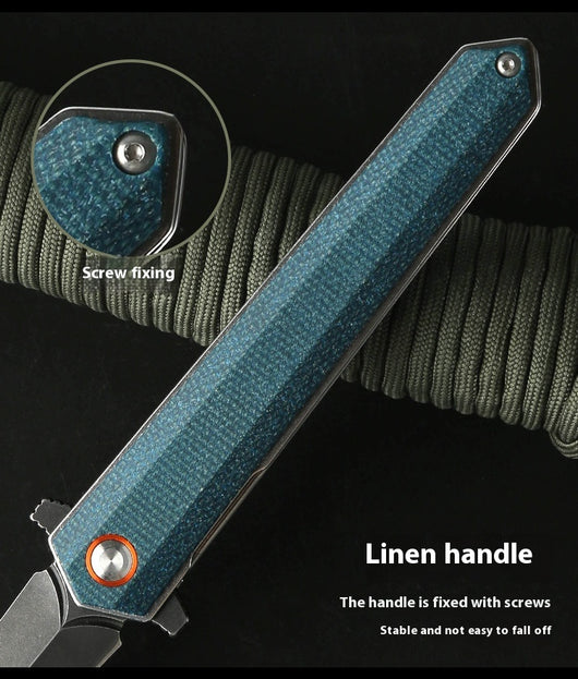 Cuchillo Plegable Multifuncional Portátil con Herramientas para Camping y Supervivencia - Image 25