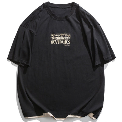 Camiseta Japonesa Holgada de Manga Corta - Comodidad Máxima para Cualquier Ocasión - Image 9